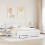 Berkfield Bed Frame with Headboard White 180 x 200 cm Engineered Wood 3