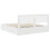 Berkfield Bed Frame with Headboard White 180 x 200 cm Engineered Wood 6