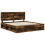 Berkfield Bed Frame Smoked Oak 180 x 200 cm Solid Pine Wood 4