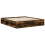Berkfield Bed Frame Smoked Oak 180 x 200 cm Solid Pine Wood 5