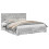 Berkfield Bed Frame Concrete Grey 180 x 200 cm Engineered Wood 2