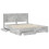 Berkfield Bed Frame Concrete Grey 180 x 200 cm Engineered Wood 5
