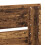 Berkfield Bed Frame with Headboard Old Wood 90 x 190 cm Solid Pine Wood 7