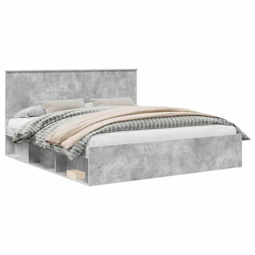 Berkfield Bed Frame with Headboard Concerte 180 x 200 cm Solid Pine Wood 1