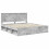 Berkfield Bed Frame with Headboard Concerte 180 x 200 cm Solid Pine Wood 4