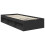 Berkfield Bed Frame with Headboard Black 90 x 200 cm Solid Pine Wood 5