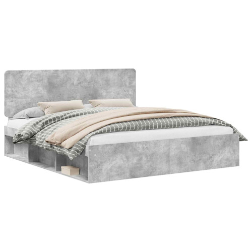 Berkfield Bed Frame with Headboard Concerte 180 x 200 cm Solid Pine Wood 1