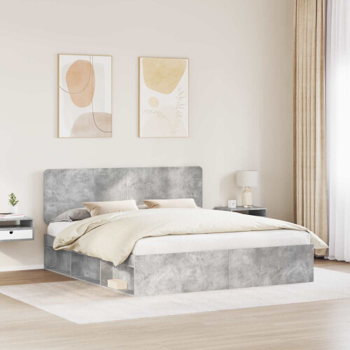 Berkfield Bed Frame with Headboard Concerte 180 x 200 cm Solid Pine Wood 2