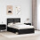Berkfield Bed Frame with Headboard Black 120 x 190 cm Solid Pine Wood 3