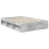 Berkfield Bed Frame Concerte Grey 135 x 190 cm Solid Pine Wood 5