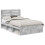 Berkfield Bed Frame with Headboard Concerte 120 x 190 cm Solid Pine Wood 2