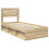 Berkfield Bed Frame with Headboard Sonoma 90 x 190 cm Solid Pine Wood 4
