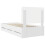 Berkfield Bed Frame with Drawer White 75 x 190 cm Engineer Wood 6