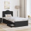 Berkfield Bed Frame with Drawer Black 75 x 190 cm Engineer Wood 3
