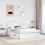 Berkfield Storage Bed with Headboard White 160 x 200 cm Engineered Wood 3