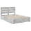 Berkfield Bed Frame Concrete Grey 150 x 200 cm Engineered Wood 4