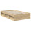 Berkfield Bed Frame with Headboard Sonoma 120 x 190 cm Solid Pine Wood 5