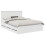Berkfield Bed Frame with Drawer White 150 x 200 cm Engineer Wood 2