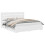 Berkfield Bed Frame with Drawer White 180 x 200 cm Engineered Wood 2