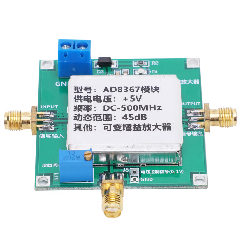 AD8367 45dB Gain Amp Module DC-500MHz Color:Shown 1