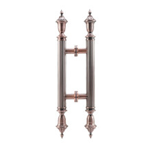 Stainless Steel Barn Door Handle Antique European Finish Durable Pull for Wood and Glass Doors 200cm