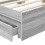 Berkfield Storage Bed Grey Sonoma 150 x 200 cm Engineered Wood 7