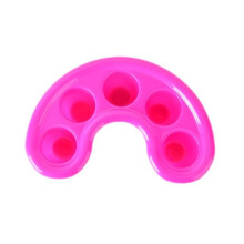 Nail Soak Off Bowl Lavender Gel Polish Remover with Ergonomic Hand Support and Easy Clean Surface