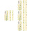 16Sheets Light Yellow Self-Adhesive Name Stickers for Home and School 5