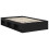 Berkfield Bed Frame with Headboard Black 120 x 190 cm Solid Pine Wood 5