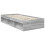 Berkfield Bed Frame Grey Sonoma 90 x 190 cm Solid Pine Wood 5
