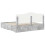Berkfield Bed Frame Concrete Grey 200 x 200 cm Engineered Wood 6