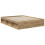 Berkfield Bed Frame Artisian Oak 150 x 200 cm Solid Pine Wood 5