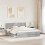 Berkfield Bed Frame Grey Sonoma 180 x 200 cm Solid Pine Wood 3