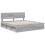 Berkfield Bed Frame Grey Sonoma 180 x 200 cm Solid Pine Wood 4