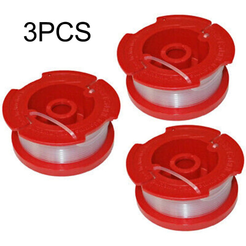 KDJ0.065” x30' Round Pre-Cut Trimmer Line (3Pack)