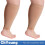 ChYoung2Pack φαρδιά μανίκια συμπίεσης γάμπας, Plus Size20-30mmHg, μέχρι το γόνατο για κιρσούς, 1