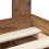 Berkfield Bed Frame with Headboard Old Wood 75 x 190 cm Solid Pine Wood 6