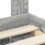Berkfield Bed Frame Grey Sonoma 120 x 190 cm Solid Pine Wood 6