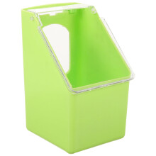 Vogelvoer bewaarcontainer, kleine beker, plastic bakjes, papegaaienkooi, voerbak voor duiven
