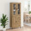 Berkfield Highboard with Drawer 2 pcs Artisan Oak Engineered Wood 4