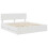 Berkfield Bed Frame with Drawer White 180 x 200 cm Engineered Wood 4