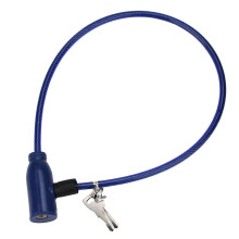 Opruiming, aoksee Fietsaccessoires Fietsen 8x640mm Kabel Anti-diefstal Fietsslot met 2 Sleutels, Cadeau voor Mannen/Jongens/Tieners