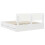 Berkfield Bed Frame with Drawer White 180 x 200 cm Engineered Wood 6