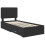 Berkfield Bed Frame with Headboard Black 75 x 190 cm Engineered Wood 4