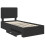 Berkfield Bed Frame with Headboard Black 75 x 190 cm Engineered Wood 5