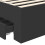 Berkfield Bed Frame with Headboard Black 75 x 190 cm Engineered Wood 6