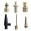 Kit de 6 adaptateurs pour valve d'air à aiguille gonflable DSH 1