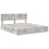 Berkfield Storage Bed Concrete Grey 200 x 200 cm Engineered Wood 4