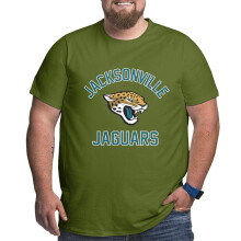 Jaguars Herr Stora och Långa Sport Korta Fotbollslag Logo Ärm för