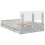 Berkfield Bed Frame Concrete Grey 135 x 190 cm Engineered Wood 6